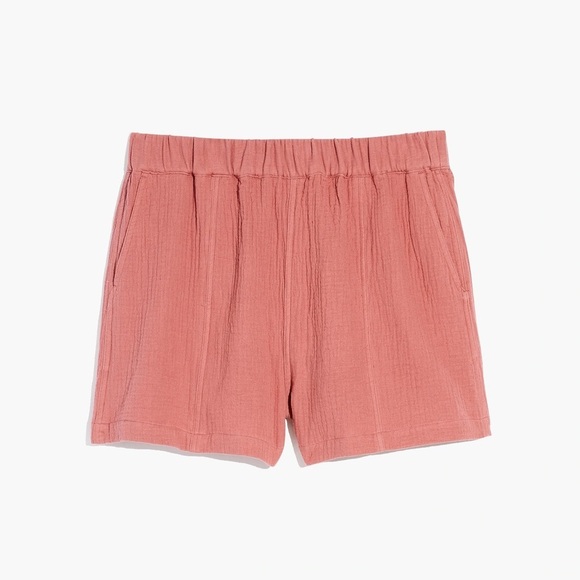 Madewell Easy Pull-On Shorts in Lightspun – Size M - Picture 5 of 9